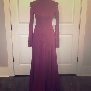 Free People Long Sleeve Long Dress Size SM